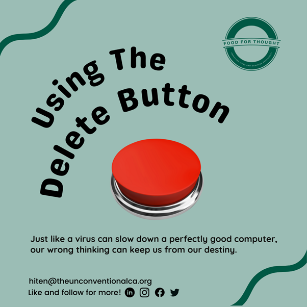 Using the delete button