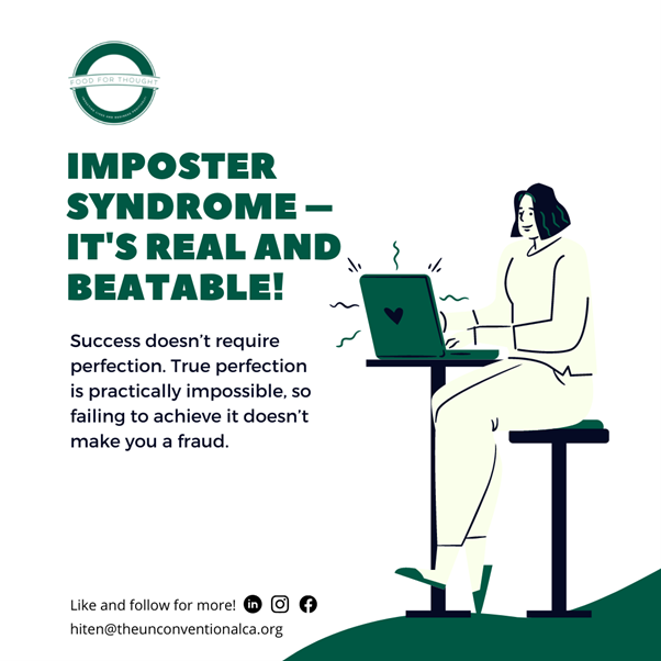 Impostor syndrome – its real AND beatable