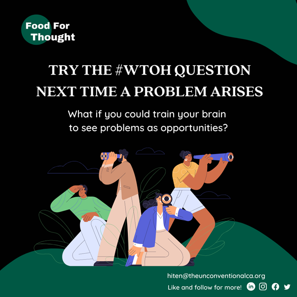 Try the WTOH question next time a problem arises